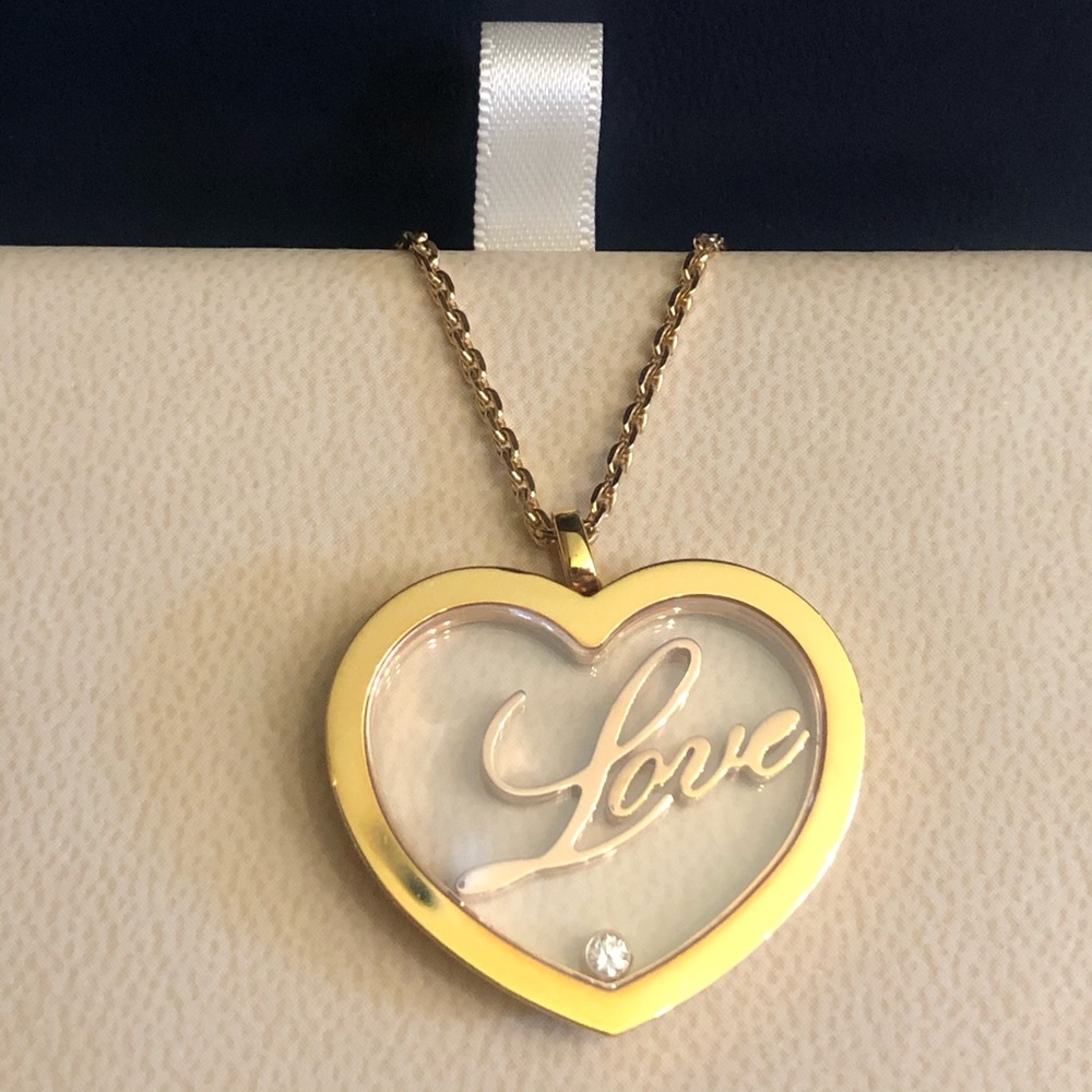 Chopard Happy Heart Pendant-NEW WITH CERTIFICATE
